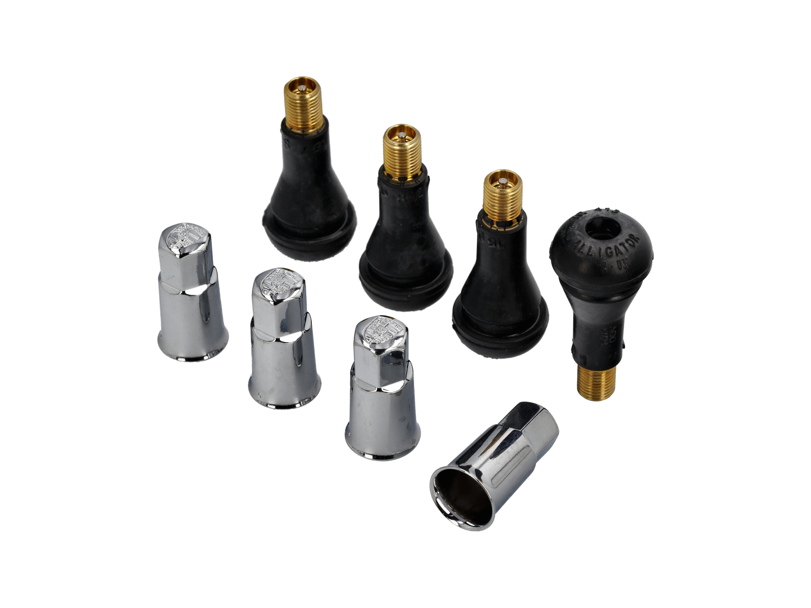 Valves de roue et bouchons anti-poussière