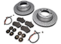 Pack plaquettes et disques de frein