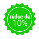 Dix pour cent de réduction