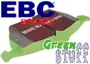 Pastiglie per freni da strada EBC GREEN Premium