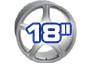 Jantes en alliage 18'