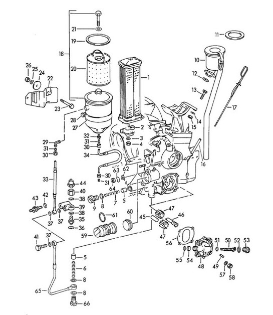Diagram 104-005 Porsche Carrera GT (2003-2006) 