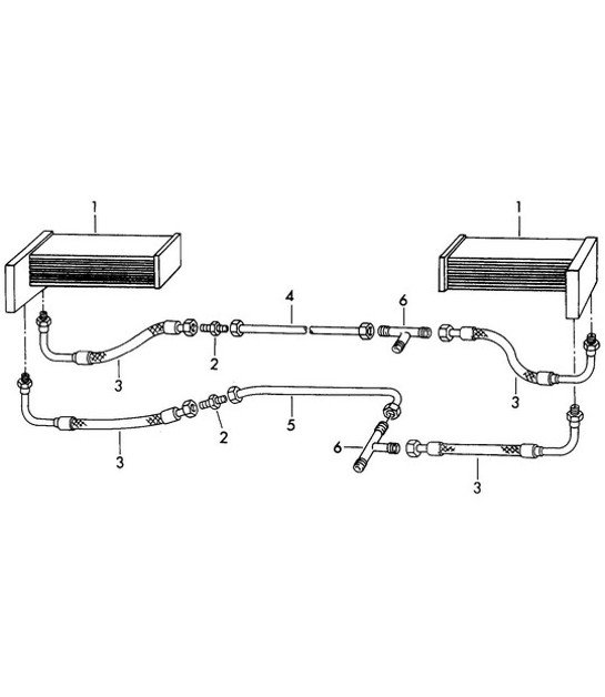 Diagram 104-007 Porsche 356 (1950-1965) Moteur