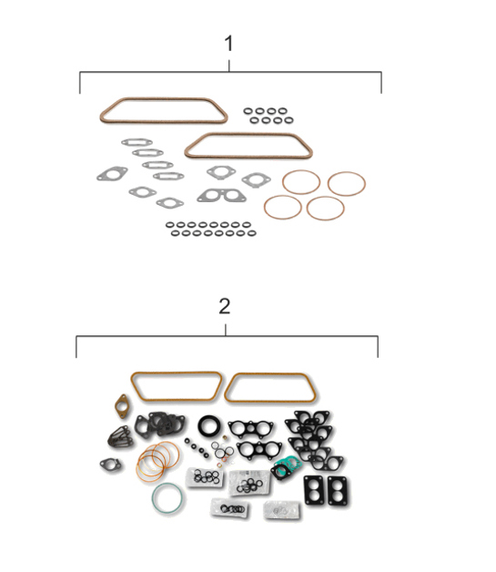 Diagram 198-000 Porsche Cayman 987C/981C（2005-2016 年） 引擎