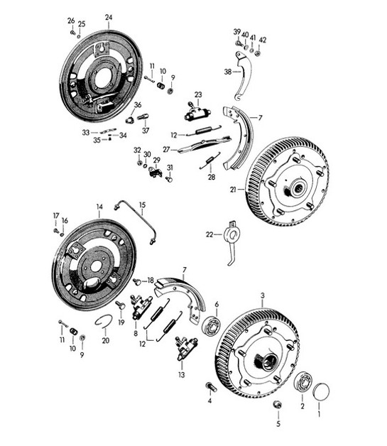 Diagram 602-000 Porsche Cayenne Coupe Turbo S E-Hybrid V8 4.0L 550CV 