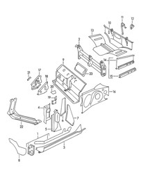 Telaio / Parti singole 356A 1955-1959