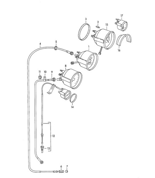 Diagram 906-000 Porsche Cayman 987C/981C（2005-2016 年） 电子设备