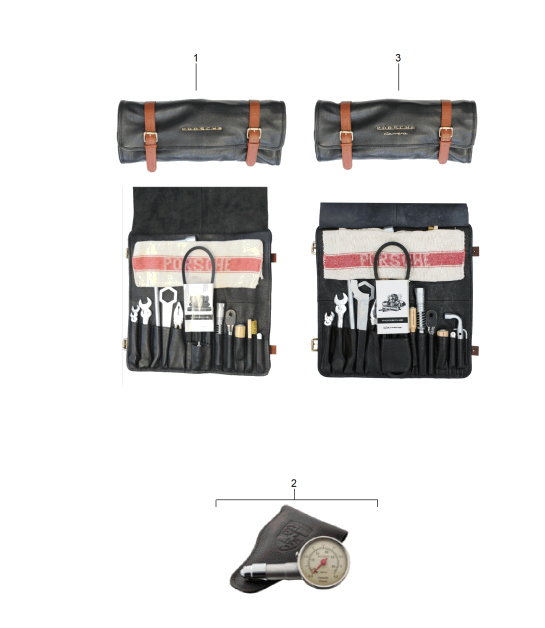 Diagram 001-000 Porsche 968 (1992-1995) 配件及其他