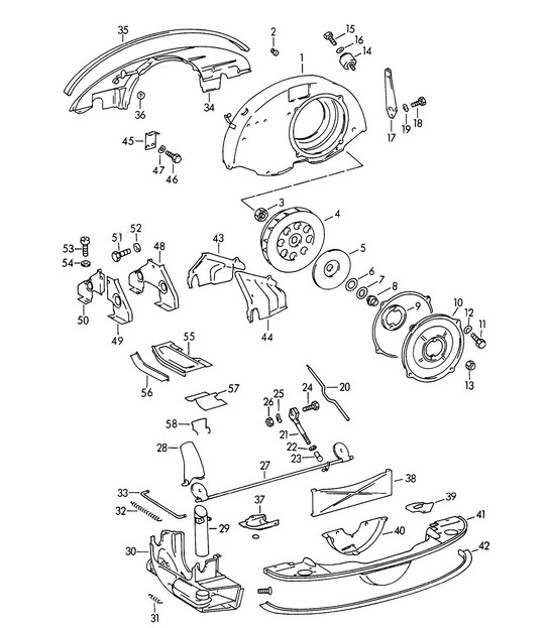 Diagram 105-000 Porsche Taycan (9J1) MK1 2020-2024 