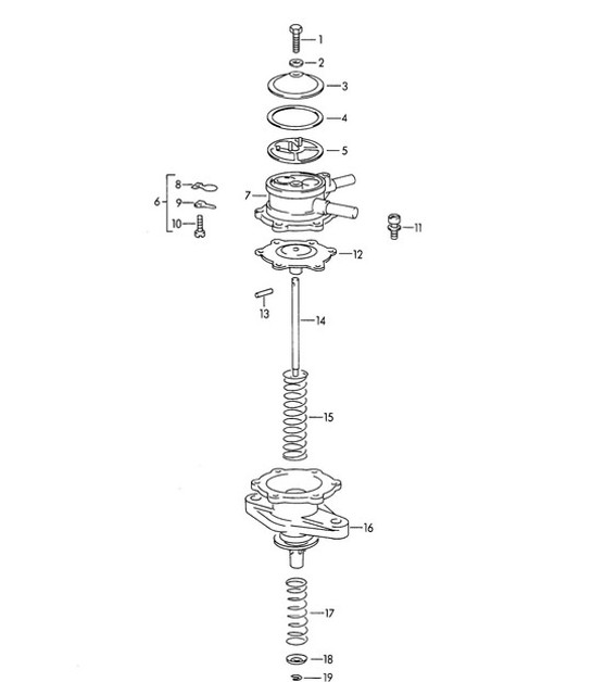 Diagram 107-025 Porsche Cayenne Coupe E-Hybrid V6 3.0L 340Hp 