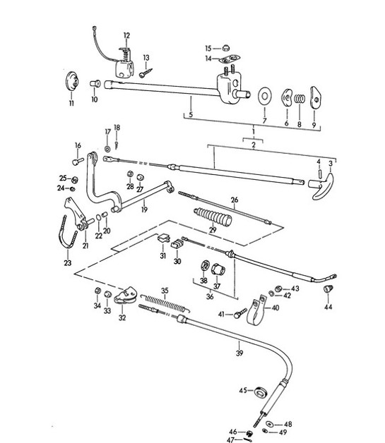 Diagram 701-020 Porsche 卡宴 Turbo V8 4.0L 汽油 550Hp 
