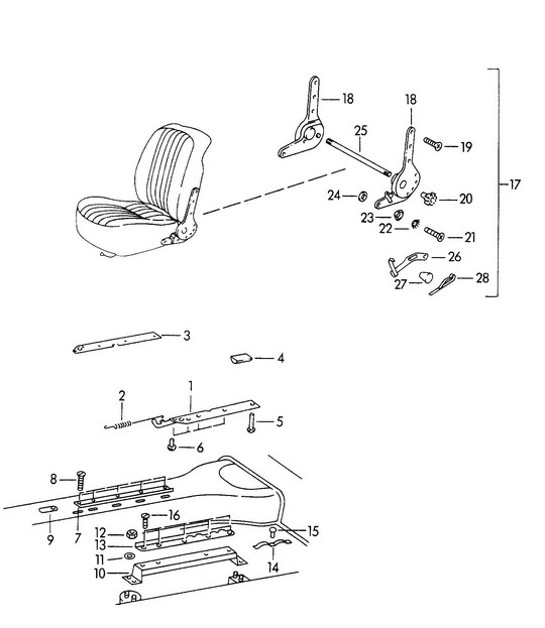 Diagram 808-005 Porsche 卡宴 3.6L 2007>>  车身