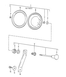 Soupape (Modèle : ROADSTER) 356B / 356C 1960-65