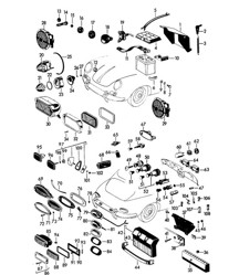 Lights And Switch 356B / 356C  1960-65
