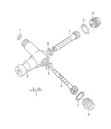 Meccanismo di guida / Tachimetro (Modello: CARRERA) 356B / 356C 1960-65