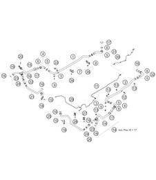Water circuit 718 Cayman GT4 RS Clubsport 2020-2024