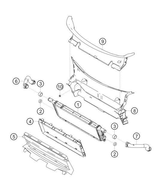 Diagram 1.1-16 Porsche 卡宴 92A（958） 2010-2017 引擎