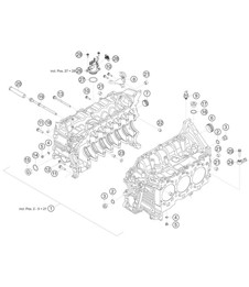 Crank case 718 Cayman GT4 RS Clubsport 2020-2024