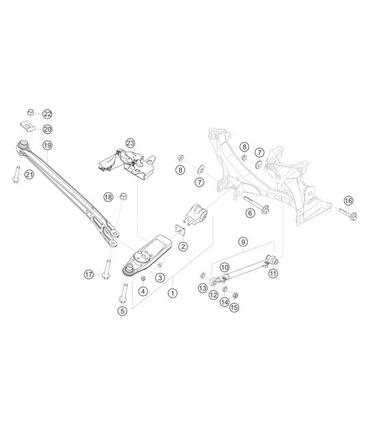 Diagram 5.5-02 Porsche 911 & 912 (1965-1989) Rear Axle