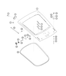 Rear cover 718 Cayman GT4 RS Clubsport 2020-2024