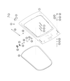 Rear cover 718 Cayman GT4 RS Clubsport 2020-2024