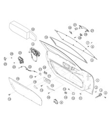 Doors 718 Cayman GT4 RS Clubsport 2020-2024