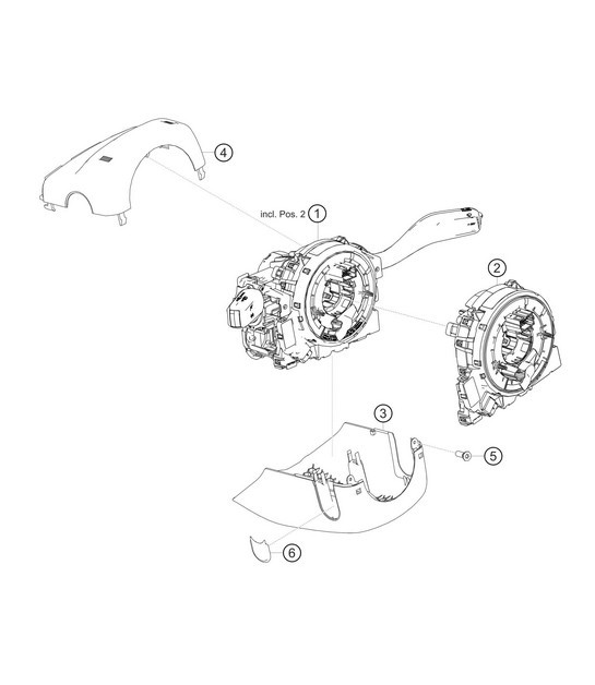 Diagram 9.9-13 Porsche Cayenne 92A (958) 2010-2017 Electrical equipment