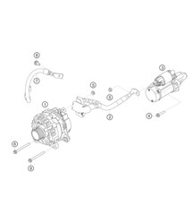 发电机/起动机 718 Cayman GT4 RS Clubsport 2020-2024