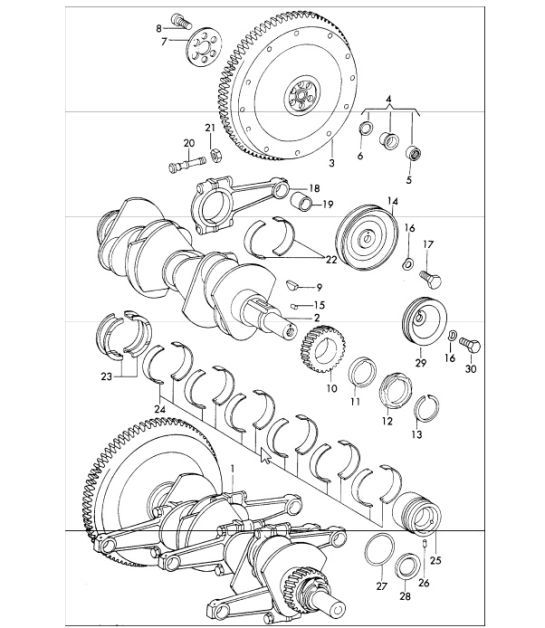 Diagram 102-00 Porsche Panamera GTS V8 4.0L 