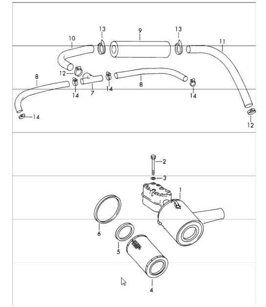 Diagram 106-06 Porsche 992 GT3 4.0L 
