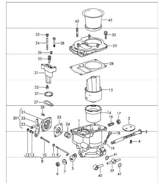 Diagram 107-07 Porsche Cayenne GTS V8 4.8L Petrol 400HP Engine
