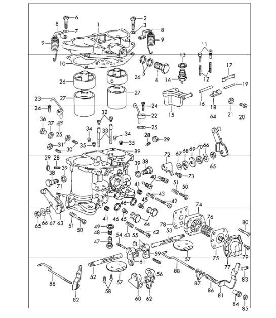 Diagram 107-15 Porsche Cayenne 3.2L V6 2003>> Engine