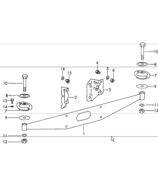Diagram 109-05 Porsche 911 和 912（1965-1989） 引擎