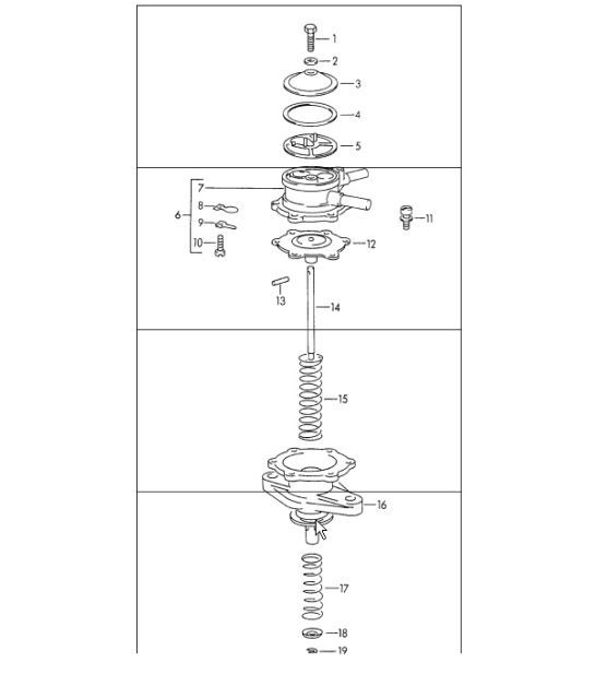 Diagram 201-30 Porsche Cayenne Coupe V6 3.0L 353Hp 