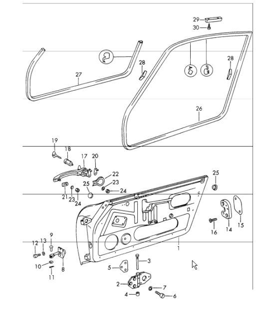Diagram 804-00 Porsche 944 2.7L 8V 1988-89 