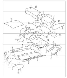 body insulation 911 1965-69