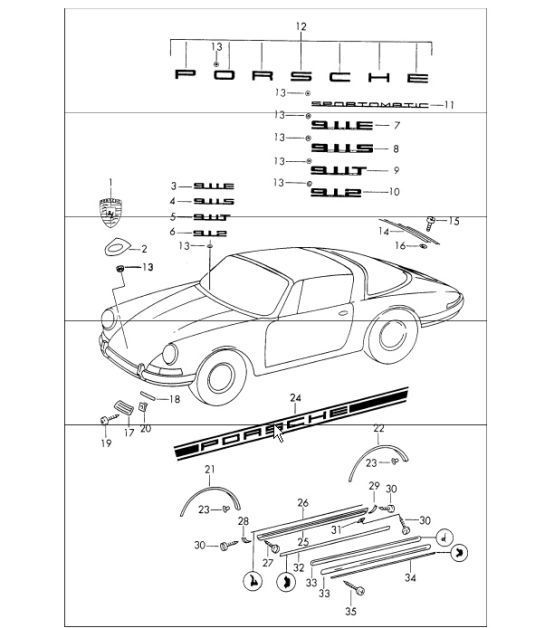 Diagram 810-01 Porsche Taycan (9J1) MK2 2024>> 