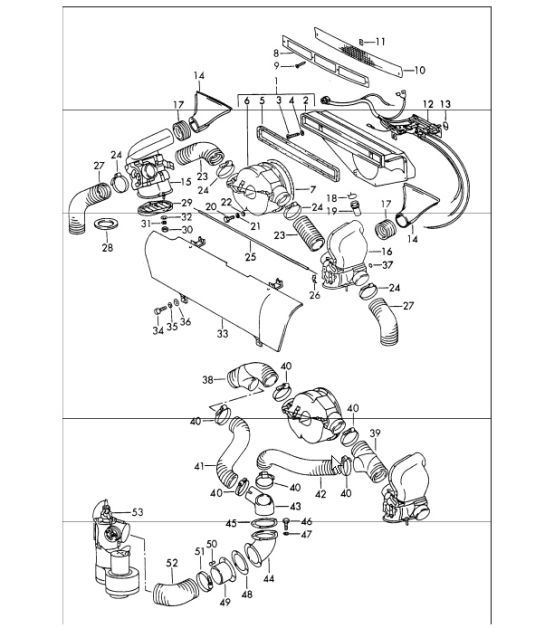 Diagram 813-15 Porsche Cayenne 92A (958) 2010-2017 Body