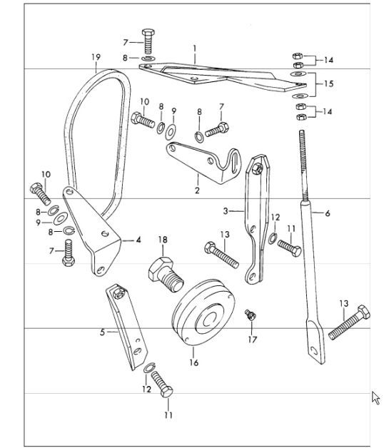 Diagram 813-70 Porsche 955 Cayenne 3.2L V6 2003-06 Body