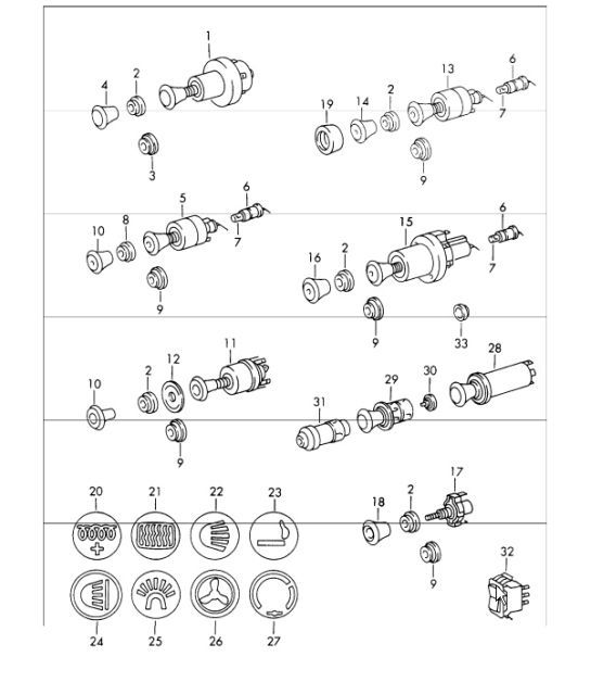 Diagram 903-05 Porsche 997 GT2 2007年>> 电子设备