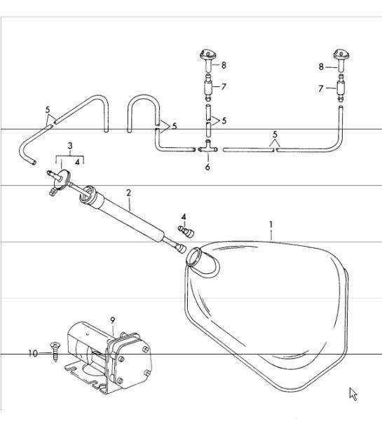 Diagram 904-15 Porsche 992 Carrera 4 3.0L 
