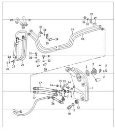 engine lubrication auxiliary units for TYP 911/53/63/83/88 - 911 1973 ONWARDS