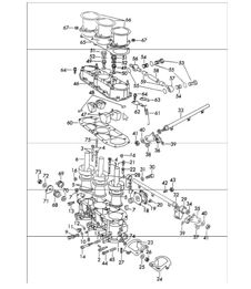 repair material for carburettor - ZENITH - 40 TIN - for 911 T UPTO 1971 and 911 T-V 1972 ONWARDS