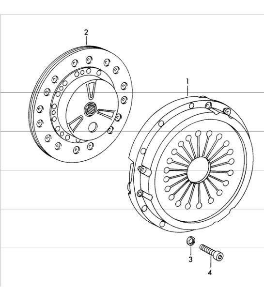 Diagram 301-00 Porsche 997 (911) MK2 2009-2012 Transmission