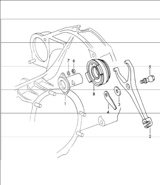 Diagram 301-05 Porsche Cayenne 3.6L 2007>> Transmisión