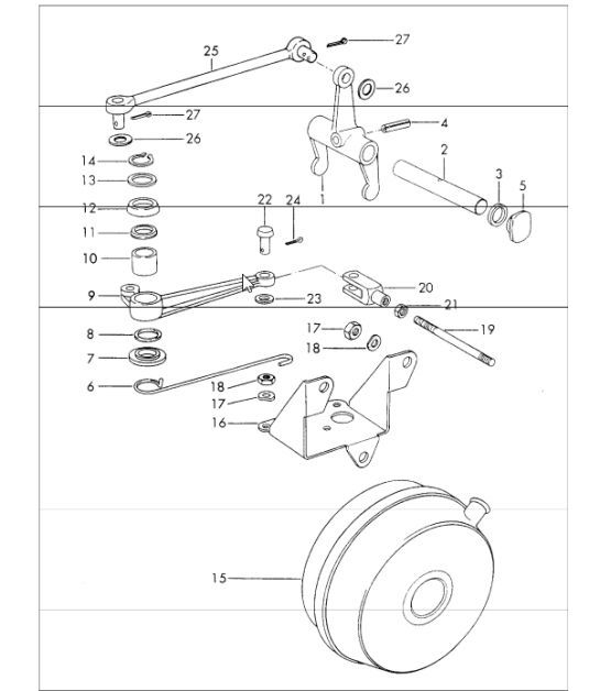 Diagram 301-15 Porsche 991 Turbo S 3.8L (560 ch) Transmission