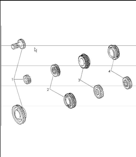 Diagram 308-00 Porsche Cayenne 3.2L V6 2003>> Transmission