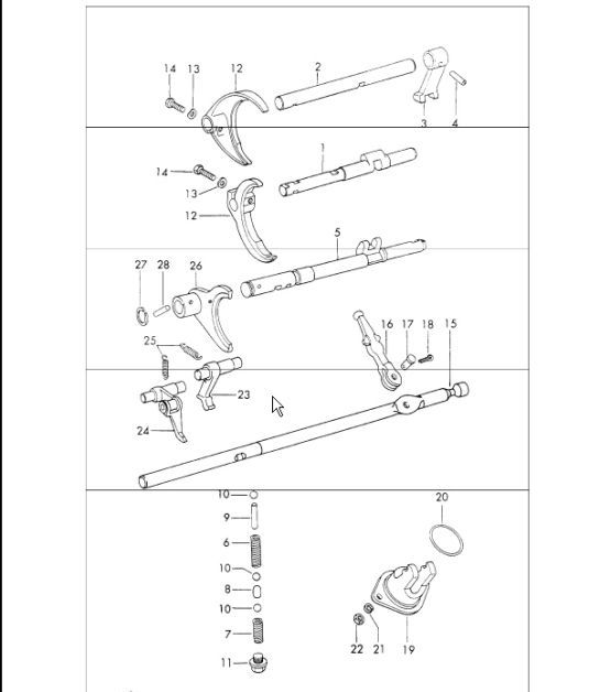 Diagram 309-00 Porsche Panamera 4 E-Híbrido 2.9L V6 