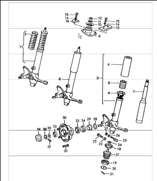 Diagram 402-00 Porsche Cayenne E-Híbrido V6 3.0L 470Hp 