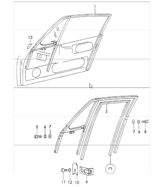 Diagram 804-20 Porsche Cayenne S/GTS 4.8L 2007>> Body